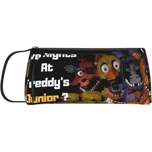Five Nights At Freddy's Trousse À Crayons Grande Capacité Avec Double Fermeture Éclair Pour Stylos, Papeterie, Maquillage, Avec Compartiments Pour Filles, Garçons Et Adultes
