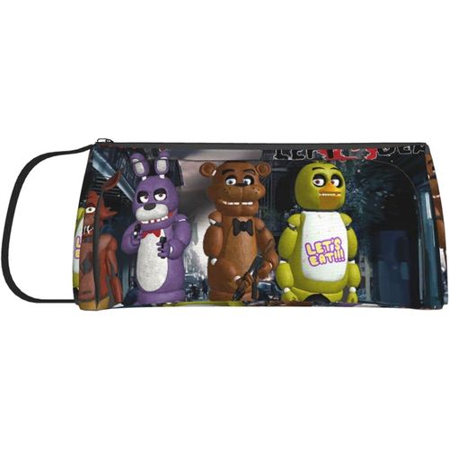 Five Nights At Freddy's Trousse À Crayons Grande Capacité Avec Compartiments Pour Fournitures Scolaires Et De Bureau