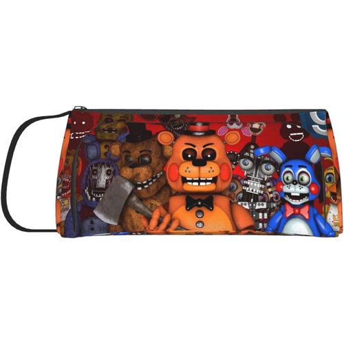 Five Nights At Freddy's Trousse À Crayons Double Couche Pour Étudiants Et Adolescents