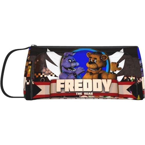 Five Nights At Freddy's Trousse À Crayons De Grande Capacité Avec Compartiments Pour Fournitures Scolaires Et De Bureau