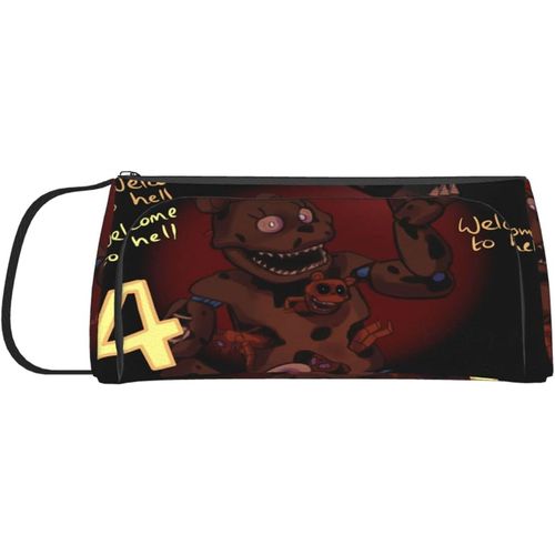 Five Nights At Freddy's Trousse À Crayons Avec Compartiments Double Face Et Coque Rigide Pour Enfants