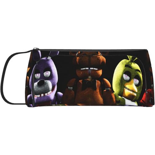 Five Nights At Freddy's Porte-Monnaie En Toile Avec Fermeture Éclair Pour Clés, Maquillage, Petite Trousse De Maquillage