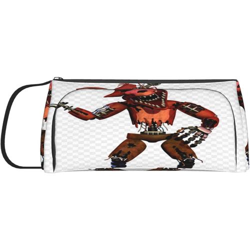Five Nights At Freddy's Porte-Monnaie En Toile Avec Fermeture Éclair Pour Clés, Maquillage, Petite Trousse De Maquillage