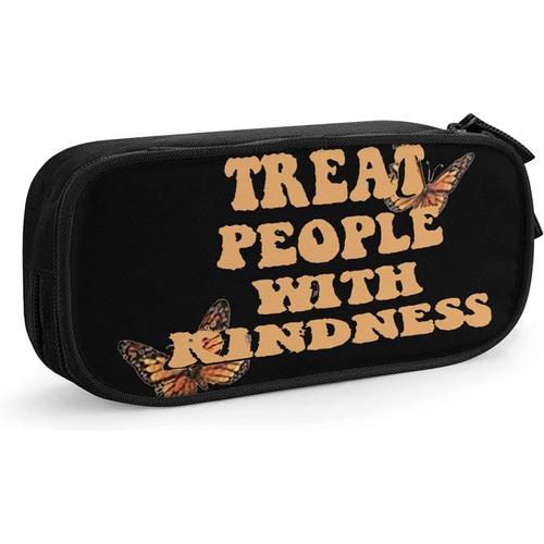 Fine Treat Harry Kindness Tpwk Styles Line People Hs Trousse À Crayons Grande Capacité Pour École, Bureau