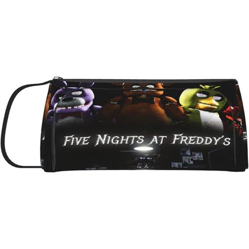 Five Nights At Freddy's Trousse Ronde Multicolore Convient Pour Les Enfants, Les Adolescents, L'école, Le Maquillage Ou Les Activités