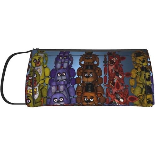 Five Nights At Freddy's Trousse Ronde À Tube | Multicolore | Convient Pour Les Enfants, Unisexe, Les Adolescents, Pour L'école, Le Maquillage Ou Les Activités
