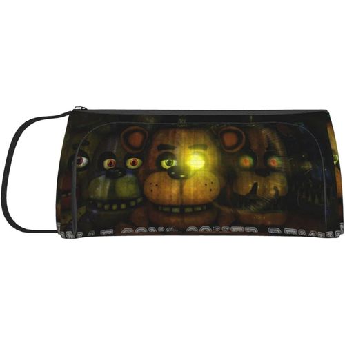 Five Nights At Freddy's Trousse De Maquillage Portable Pour Femme Lavable Pour Sac À Main De Voyage Avec Fermeture Éclair