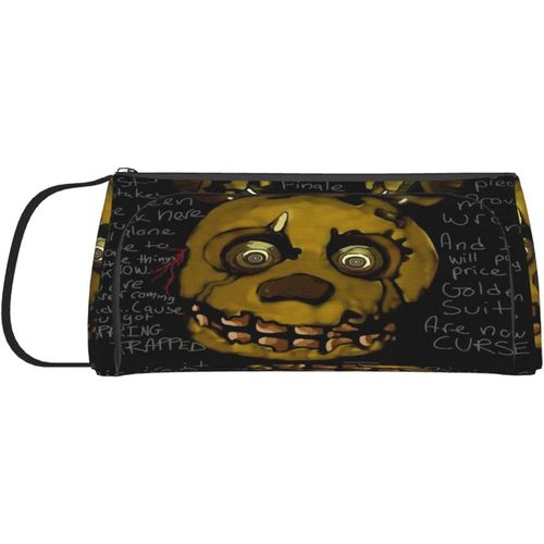 Five Nights At Freddy's Trousse À Crayons Style Bref Trousse De Maquillage Pour Fille Multifonction Pour L'école Et Le Bureau