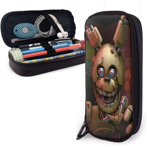 Five Nights At Freddy's Trousse À Crayons Style Bref Trousse De Maquillage Pour Fille Multifonction Pour L'école Et Le Bureau