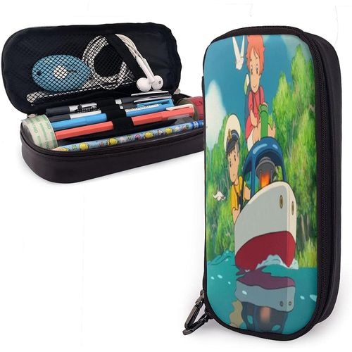 Grand Sac De Maquillage De Voyage Avec Poisson Rouge Sur La Falaise - Trousse De Maquillage - Organiseur De Maquillage Pour Femmes Et Filles