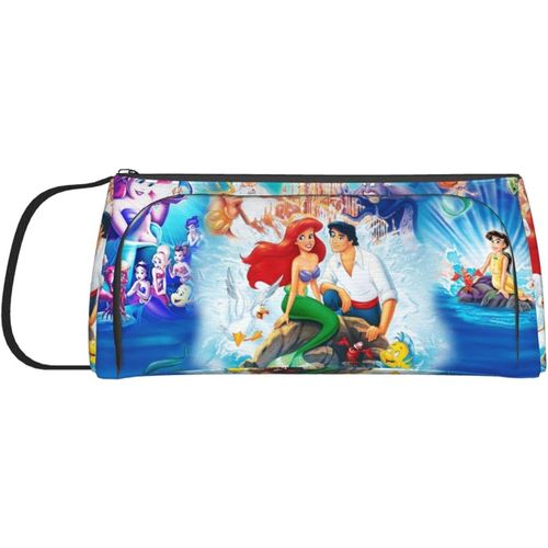 Grande Trousse À Crayons Princesse Ariel De Grande Capacité - Portable - Fournitures Scolaires - Convient Pour Le Collège, Le Lycée, Les Étudiants, Les Filles, Les Garçons, Les Adolescents
