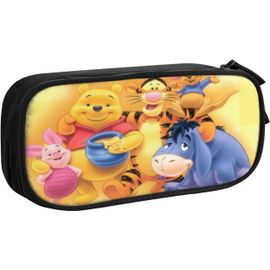 Grande Trousse À Crayons Winnie L'ourson - Cadeau Pour L'école, Le Bureau, Les Étudiants, Les Adolescentes, Les Filles, Les Femmes Et Les Adultes