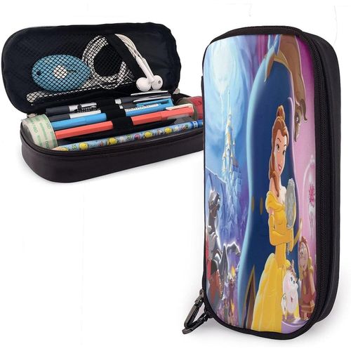 Grande Trousse De Maquillage De Voyage Disney La Belle Et La Bête Pour Femmes Et Filles