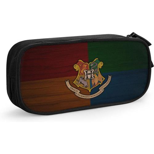 Harry Potter Trousse À Crayons Avec Compartiments Double Face Rigide Pour Enfants