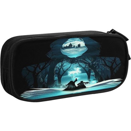 Harry Potter Trousse À Crayons De Grande Capacité Avec Double Fermeture Éclair Pour Stylos Et Stylos De Bureau - Organiseur De Papeterie Avec Compartiments Pour Filles, Garçons Et Adultes