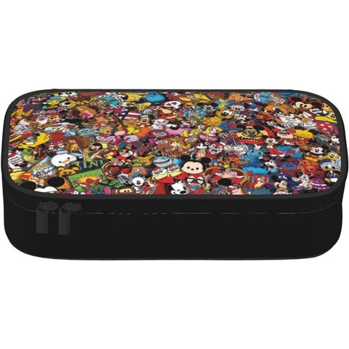 Petit Porte-Monnaie En Toile Avec Fermeture Éclair - Personnages Disney