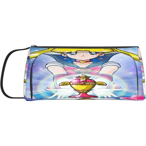 Sailor Moon Trousse À Crayons De Couleur Avec Fermeture Éclair Pour Aquarelle, Stylos Gel Et Marqueurs Pour Artiste
