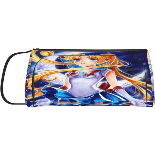 Sailor Moon Trousse À Crayons De Couleur Avec Fermeture Éclair Pour Aquarelle, Stylos Gel Et Marqueurs Pour Artiste