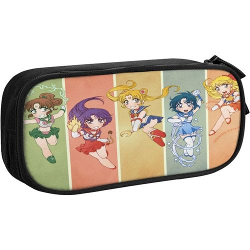 Sailor Moon Trousse À Crayons Portable Pour Enfants, Adolescents, Filles, Garçons, Enfants, Fournitures Scolaires