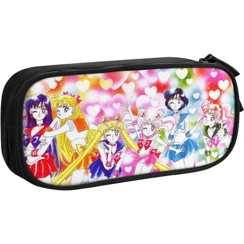 Sailor Moon Trousse De Maquillage Double Couche Pour Voyage