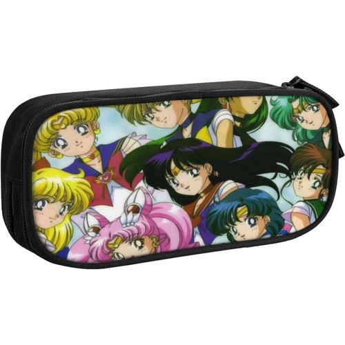 Sailor Moon Trousse De Maquillage Étanche De Grande Capacité Pour Femme Et Fille