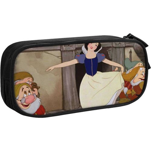 Trousse À Crayons Disney Princesse Pour Adolescents, Filles Et Garçons, En Toile Durable, Grande Capacité, Trousse À Crayons Avec Compartiments