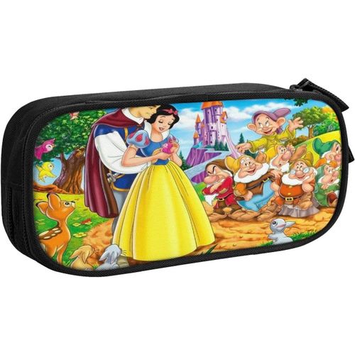 Trousse À Crayons Disney Princesse - Portable - Trousse De Transport Pour Papeterie - Trousse À Crayons - Sac De Rangement Pour Enfants, Adolescents, Filles, Garçons, Enfants - Fournitures Scolaires