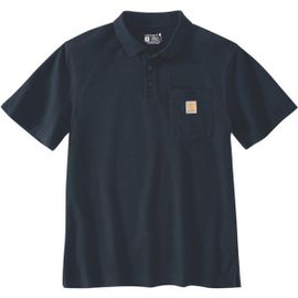 Midweight S/S Pocket Polo Polo Taille Xxl, Bleu
