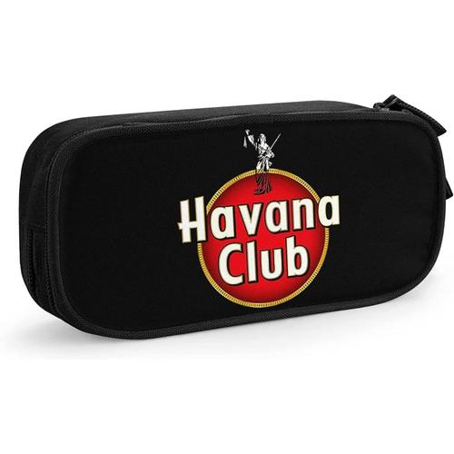 Trousse À Crayons Havana Club - Grande Capacité - Pour Étudiants - Pour L'école Et Le Bureau