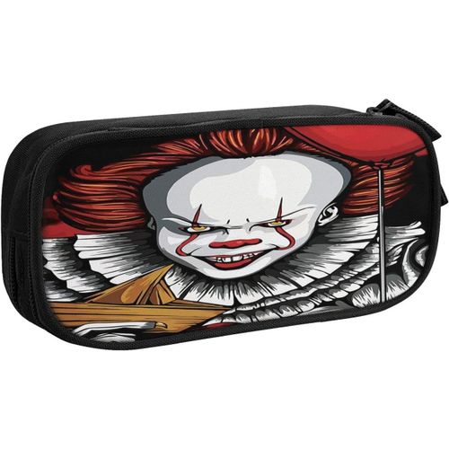 Trousse À Crayons It Clown - Trousse À Maquillage - Pour Filles - Multifonctionnelle - Pour L'école Et Le Bureau