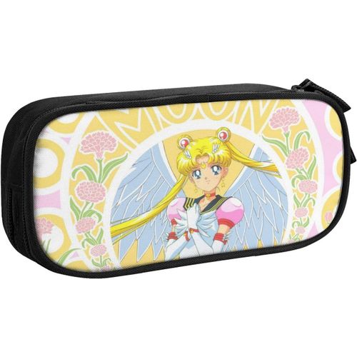 Trousse À Crayons Sailor Moon - Motif Graffiti - Fournitures - Cadeaux Pour Garçons - Cadeaux Pour Filles - Schoo - Papeterie - Coo- Fournitures Scolaires