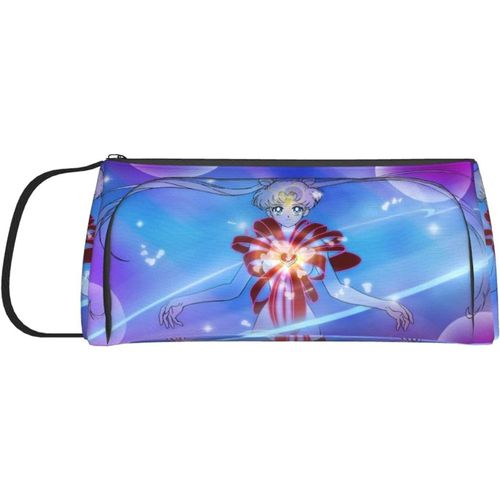 Trousse À Crayons Sailor Moon - Grande Capacité - Avec Poignée - Pour L'école, Les Étudiants, Les Garçons, Les Filles, Les Adultes Et Le Bureau