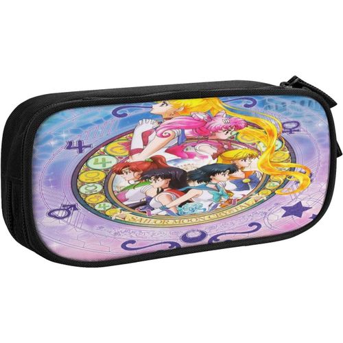 Trousse À Crayons Sailor Moon Pour Filles Et Adolescentes Avec Support De Papeterie Pour Enfants Pour L'école Ou Le Voyage