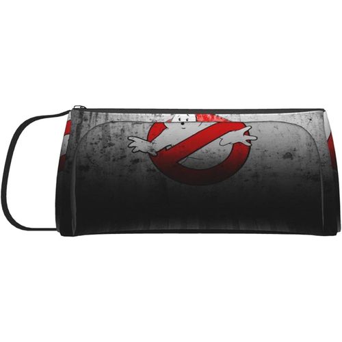 Trousse À Crayons The Real Ghostbusters - Grande Capacité - Double Fermeture Éclair - Organiseur De Bureau - Sac À Maquillage Avec Compartiments - Pour Filles, Garçons Et Adultes