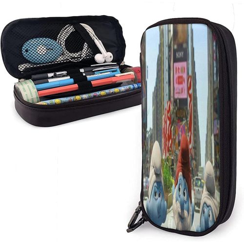Trousse À Crayons The Schtroumpfs Pour Garçons, Enfants, Papeterie Scolaire, Designs Ovales, Cadeaux Pour Joueurs, Garçons, Filles, Adolescents, Accessoires Scolaires