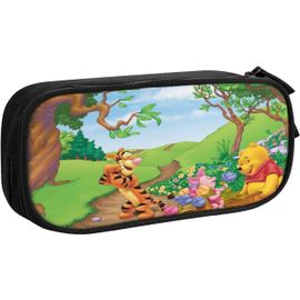 Trousse À Crayons Winnie L'ourson Avec Fermeture Éclair Pour Stylos, Pièces De Monnaie, Maquillage, Maquillage Pour Femmes, Adolescents, Filles, Garçons Et Enfants