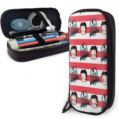 Trousse Betty Boop - Motif Graffiti - Fourniture - Cadeaux Pour Garçons - Cadeaux Pour Filles - Schoo - Papeterie - Coo|Fournitures De Papeterie - Trousse Scolaire