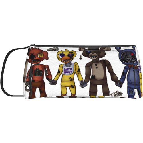 Trousse De Maquillage Five Nights At Freddy's - Grande Capacité - Étanche - Portable - Pour Femme Et Fille