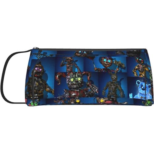 Trousse De Maquillage Five Nights At Freddy's - Grande Capacité - Étanche - Portable - Pour Femme Et Fille