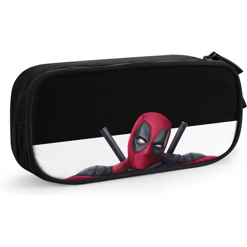 Trousse Deadpool Pour Garçons, Enfants, Papeterie Scolaire, Designs Ovales, Cadeaux Pour Joueurs, Garçons, Filles, Adolescents, Accessoires Scolaires