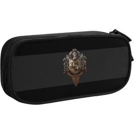 Trousse scolaire 2 compartiments Harry Potter Noire