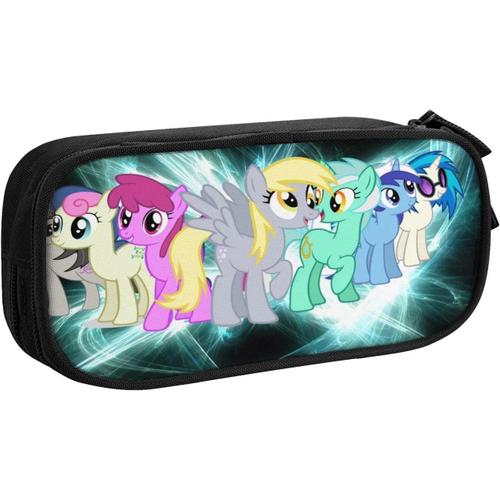 Trousse My Little Pony Pour Filles Et Adolescentes Avec Support De Papeterie Pour L'école Ou Les Voyages