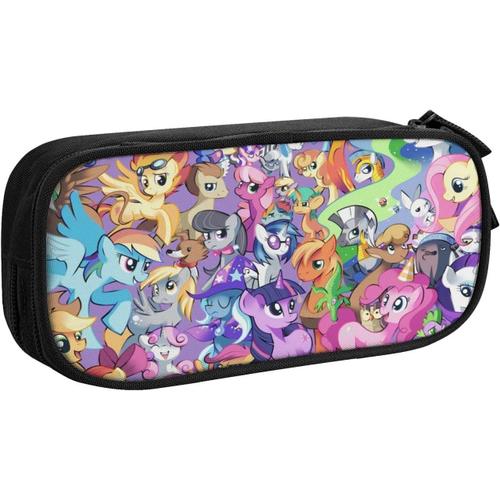 Trousse My Little Pony - Motif Graffiti - Fournitures - Cadeaux Pour Garçons - Cadeaux Pour Filles - Schoo - Papeterie - Coo- Fournitures Scolaires