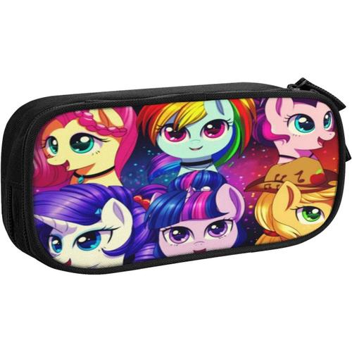 Trousse My Little Pony - Grande Capacité - Pour Stylos Et Papeterie - Pour Garçons Et Filles