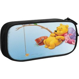 Trousse Winnie L'ourson - Motif Graffiti - Fournitures - Cadeaux Pour Garçons - Cadeaux Pour Filles - Schoo - Papeterie - Coo- Fournitures Scolaires