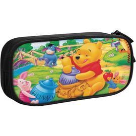 Trousse Winnie L'ourson - Motif Graffiti - Fournitures - Cadeaux Pour Garçons - Cadeaux Pour Filles - Schoo - Papeterie - Coo- Fournitures Scolaires