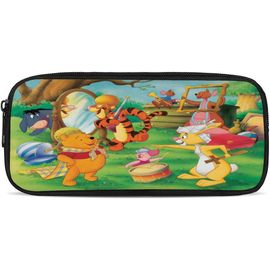Trousse Winnie L'ourson Pour Adolescent, Grande Capacité, Trousse À Crayons Durable Avec Fermeture Éclair, Trousse Unique Pour Étudiants, École, Bureau