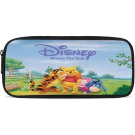 Trousse Winnie L'ourson Tube Rond | Multicolore | Convient Pour Les Enfants, Les Adolescents, L'école, Le Maquillage Ou Les Activités