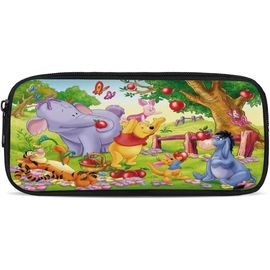 Trousse Winnie L'ourson Pour Filles Et Adolescentes Avec Support Pour Papeterie Pour Enfants Pour L'école Ou Les Voyages
