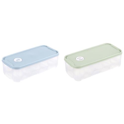 Boîte À Oeufs En Plastique Pour Réfrigérateur, Récipient À Oeufs Transparent Empilable, Coquetiers Avec 10 Grilles, Organisateur D'oeufs De Cuisine